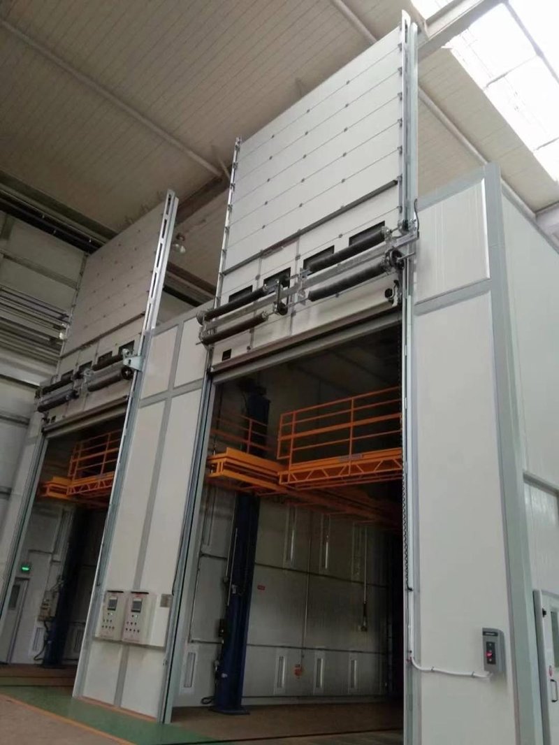 Warehouse Shutter Doors - Qasar Al Neil Automatic Doors